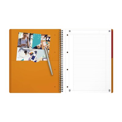 Cahier à spirale Oxford International Activebook A4+ ligné 160 pages