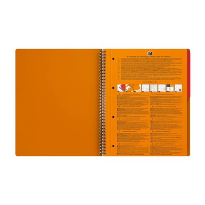 Cahier à spirale Oxford International Activebook A4+ ligné 160 pages