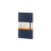 Carnet Moleskine large 210x130mm Couverture rigide ligné bleu saphir Photo