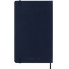 Carnet Moleskine large 210x130mm Couverture rigide ligné bleu saphir Photo