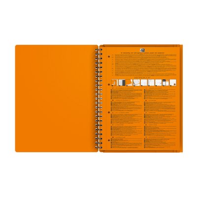 Cahier à spirale Oxford International Meetingbook A4+ ligné 160 pages