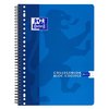Bloc de cours Oxford School A4 23 perf carreau 10mm 160 pages assorti Photo