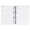 Bloc de cours Oxford School A4 23 perf carreau 10mm 160 pages assorti Photo