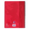 Bloc de cours Oxford School A4 23 perf carreau 10mm 160 pages assorti Photo