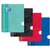 Collegeblok Oxford School A4+ lijn 23-gaats 160 pagina's 80gr assorti