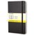 Notitieboek Moleskine large 130x210mm ruit 5x5 hard cover zwart