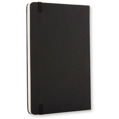 Notitieboek Moleskine large 130x210mm ruit 5x5 hard cover zwart