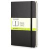 Carnet de notes Moleskine large 130x210mm uni couverture rigide noir Photo
