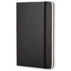 Carnet de notes Moleskine large 130x210mm uni couverture rigide noir Photo