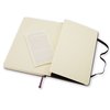 Carnet de notes Moleskine large 130x210mm uni couverture rigide noir Photo