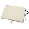 Carnet de notes Moleskine large 130x210mm uni couverture rigide noir Photo