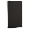 Carnet de notes Moleskine large 130x210mm uni couverture rigide noir Photo