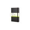 Carnet de notes Moleskine Pocket 90x140mm uni rigide noir Photo