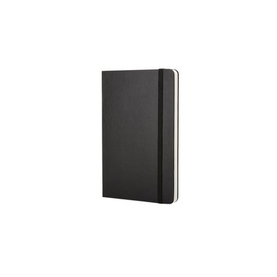 Carnet de notes Moleskine Pocket 90x140mm uni rigide noir