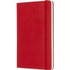 Carnet de notes Moleskine large 130x210mm ligné couverture rigide rouge Photo