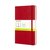 Carnet de notes Moleskine Large 130x210mm uni rigide rouge