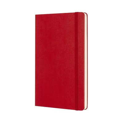 Carnet de notes Moleskine Large 130x210mm uni rigide rouge