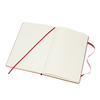 Carnet de notes Moleskine Large 130x210mm uni rigide rouge