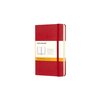 Carnet de notes Moleskine Pocket 90x140mm ligné rigide rouge Photo