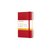 Carnet de notes Moleskine Pocket 90x140mm ligné rigide rouge