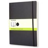 Carnet de notes Moleskine XL 190x250mm uni couverture souple noir Photo
