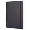 Carnet de notes Moleskine XL 190x250mm uni couverture souple noir Photo