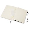 Carnet de notes Moleskine XL 190x250mm uni couverture souple noir Photo