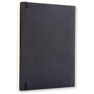 Carnet de notes Moleskine XL 190x250mm uni couverture souple noir