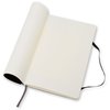 Notitieboek Moleskine large 130x210mm blanco soft cover zwart foto
