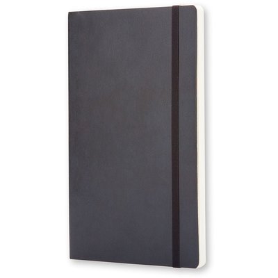 Carnet de poche Moleskine 90x140mm couverture souple uni noir