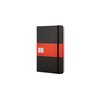 Carnet d’adresses Moleskine Large 130x210mm ligné rigide noir Photo