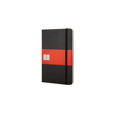 Carnet d’adresses Moleskine Large 130x210mm ligné rigide noir