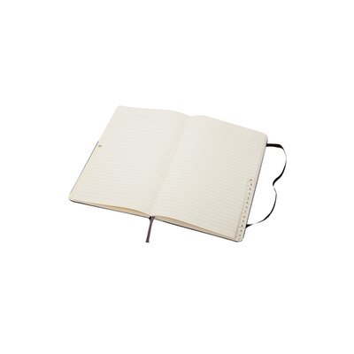 Carnet d’adresses Moleskine Large 130x210mm ligné rigide noir