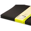 Cahier Moleskine 190x250mm uni 240 pages 70g noir 3 pièces Photo