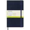 Carnet de notes Moleskine L 130x210mm uni rigide bleu saphir Photo