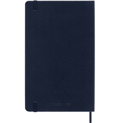 Carnet de notes Moleskine L 130x210mm uni rigide bleu saphir