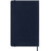 Carnet de notes Moleskine L 130x210mm uni rigide bleu saphir Photo