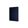 Carnet de notes Moleskine XL 190x250mm ligné bleu saphir Photo