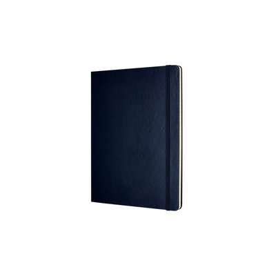 Carnet de notes Moleskine XL 190x250mm ligné bleu saphir