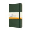 Carnet de notes Moleskine XL 130x210mm ligné rigide vert myrte Photo