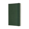 Carnet de notes Moleskine XL 130x210mm ligné rigide vert myrte Photo