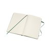 Carnet de notes Moleskine XL 130x210mm ligné rigide vert myrte Photo