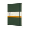 Carnet de notes Moleskine XL 190x250mm ligné vert myrte Photo