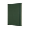 Carnet de notes Moleskine XL 190x250mm ligné vert myrte Photo