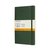 Carnet de notes Moleskine L 130x210mm ligné vert myrte