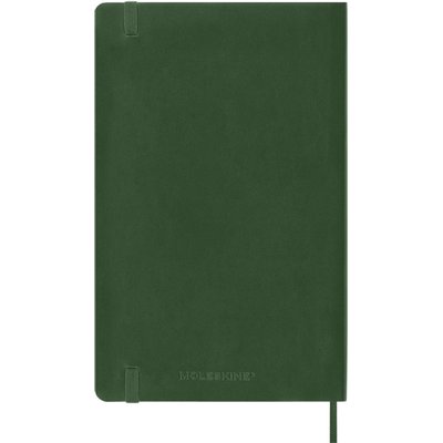 Carnet de notes Moleskine L 130x210mm ligné vert myrte