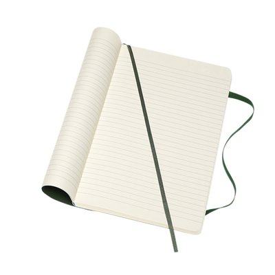 Carnet de notes Moleskine L 130x210mm ligné vert myrte