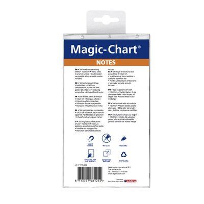 Magic-chart notes Legamaster 10x20cm assorti 500 vel