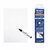 Magic-chart notes Legamaster whiteboard 20x30cm wit 25 vel