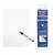 Magic-chart notes Legamaster whiteboard 20x30cm wit 25 vel